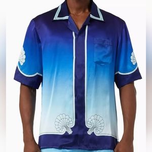 Casablanca Archway Place Vendome Shirt in Silk XL